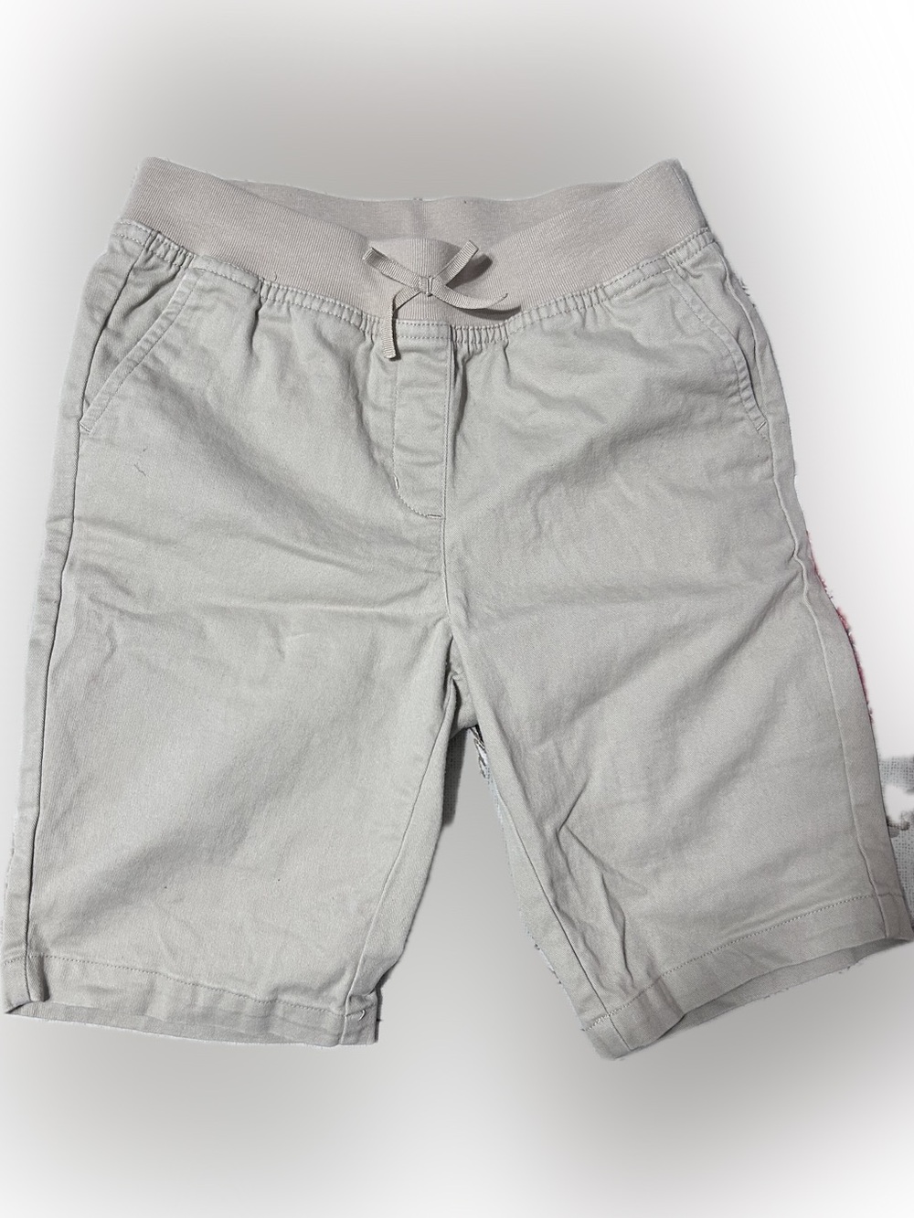 Nautica Girls School Uniform Casual Drawstring Shorts - Khaki
